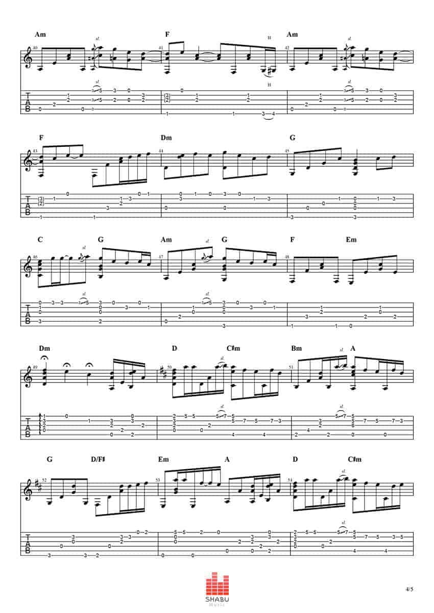 แทป บอกตัวเอง Room 39 fingerstyle 4